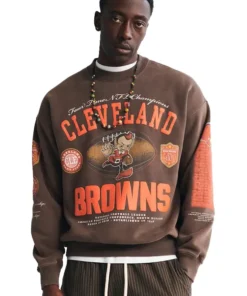 Abercrombie 2026 Browns Sweatshirt
