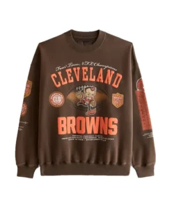 Alternative view of Abercrombie 2026 Browns Sweatshirt