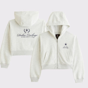 Dallas Cowboys Abercrombie & Fitch Heather Hoodie