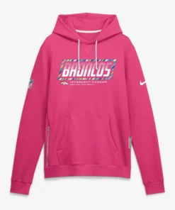 Denver Broncos Nike Pink 2026 NFL Crucial Catch Hoodie