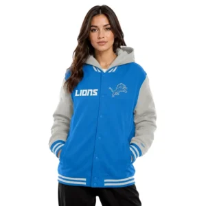 Detroit Lions 2026 New Era Hoodie Jacket