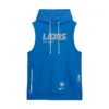 Detroit Lions 2026 Sideline Sleeveless Hoodie