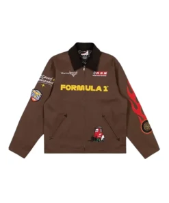 Disney And Pixar Cars F1 Lightning McQueen Racing Jacket