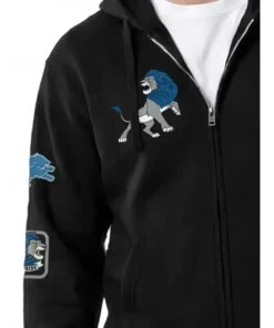 Disney x Champion Detroit Lions Simba All-Star Full-Zip Hoodie - Image 3