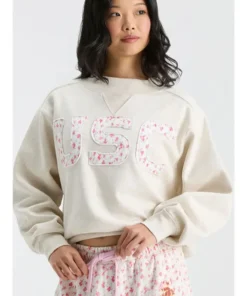 Alternative view of Fanatics x LoveShackFancy Southern California Sweatshirt