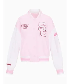 Fanatics x LoveShackFancy Southern California Varsity Jacket