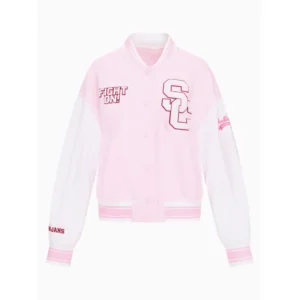 Fanatics x LoveShackFancy Southern California Varsity Jacket