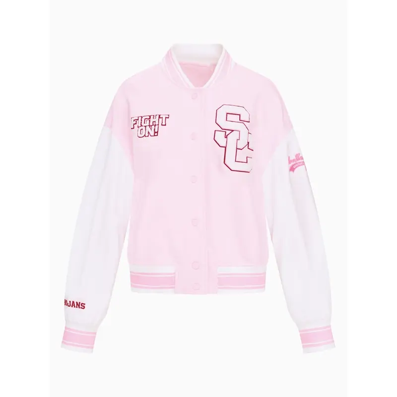Fanatics x LoveShackFancy Southern California Varsity Jacket