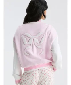 Fanatics x LoveShackFancy Southern California Varsity Jacket - Image 3