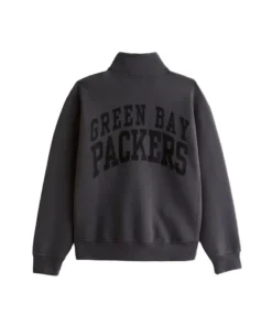Alternative view of Green Bay Packers Abercrombie & Fitch Half-Zip Sweatshirt