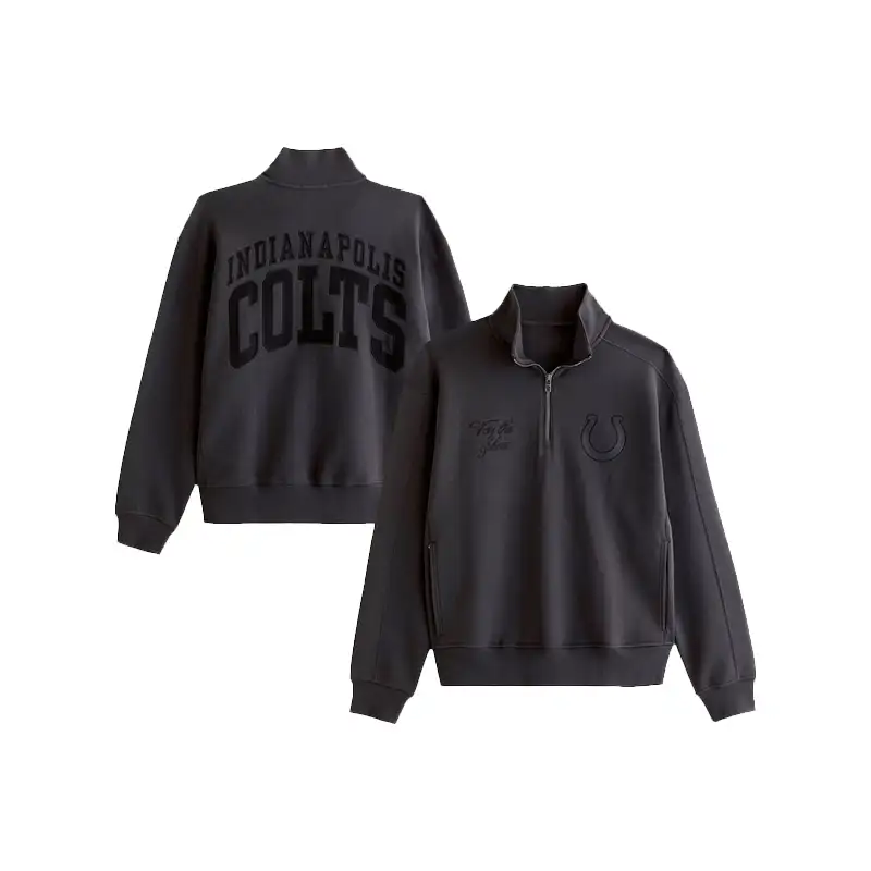 Indianapolis Colts Abercrombie & Fitch Half-Zip Sweatshirt