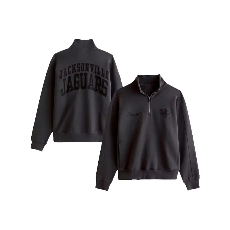 Jacksonville Jaguars Abercrombie & Fitch Half-Zip Sweatshirt