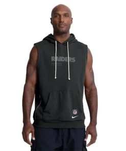 Las Vegas Raiders 2026 Sideline Sleeveless Hoodie