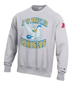 Los Angeles Chargers Disney x Champion Hercules and Pegasus Sweatshirt