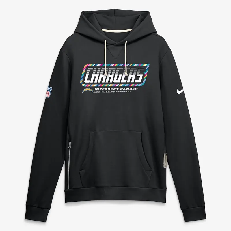 Los Angeles Chargers Nike 2026 NFL Crucial Catch Hoodie