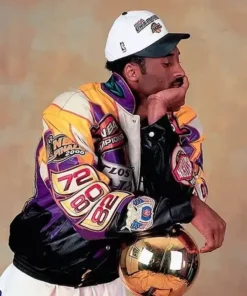 Kobe Bryant LA Lakers 2000 Championship Jacket - Image 3