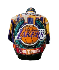 Alternative view of Kobe Bryant LA Lakers 2000 Championship Jacket