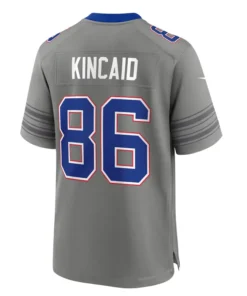 Mens Nike Dalton Kincaid Gray Buffalo Bills Nickel City Jersey - Image 3