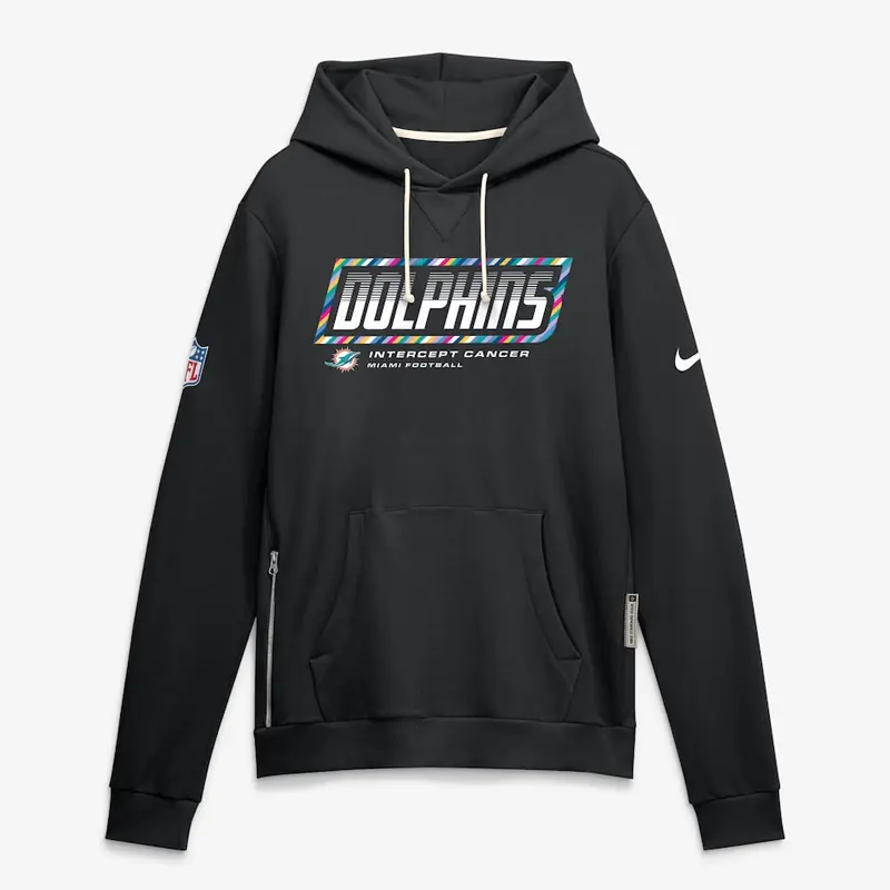 Miami Dolphins Nike 2026 NFL Crucial Catch Hoodie