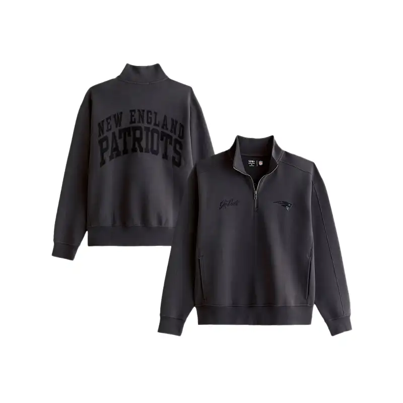 New England Patriots Abercrombie & Fitch Half-Zip Sweatshirt