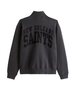 New Orleans Saints Abercrombie & Fitch Half-Zip Sweatshirt - Image 3
