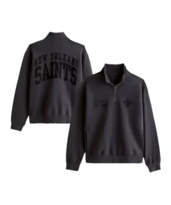 New Orleans Saints Abercrombie & Fitch Half-Zip Sweatshirt