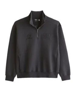 New York Giants Abercrombie & Fitch Half-Zip Sweatshirt - Image 3