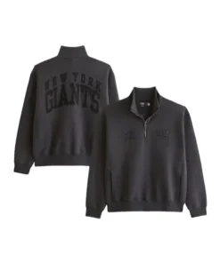 New York Giants Abercrombie & Fitch Half-Zip Sweatshirt