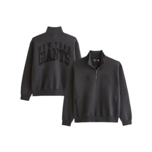 New York Giants Abercrombie & Fitch Half-Zip Sweatshirt