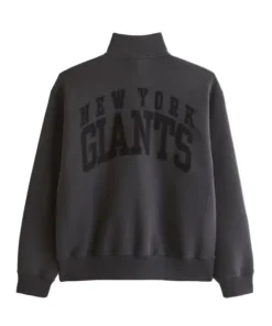 Alternative view of New York Giants Abercrombie & Fitch Half-Zip Sweatshirt