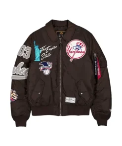 New York Yankees Alpha Industries MA-1 Flight Jacket - Image 7
