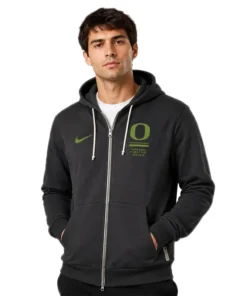 Oregon Ducks 2026 Sideline Zip-Up Hoodie