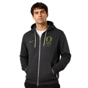 Oregon Ducks 2026 Sideline Zip-Up Hoodie