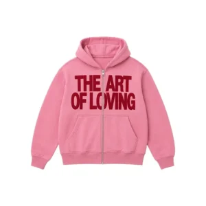 Olivia Dean The Art Of Loving Pink Hoodie
