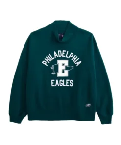 Abercrombie Eagles Mock Neck Sweatshirt