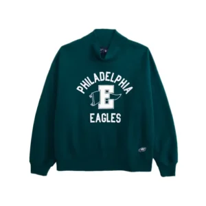 Abercrombie Eagles Mock Neck Sweatshirt
