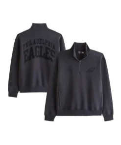 Philadelphia Eagles Abercrombie & Fitch Half-Zip Sweatshirt