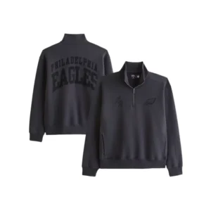 Philadelphia Eagles Abercrombie & Fitch Half-Zip Sweatshirt