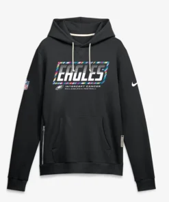 Philadelphia Eagles Nike 2026 NFL Black Crucial Catch Hoodie