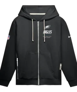 Alternative view of Philadelphia Eagles Nike Sideline Standard Issue Hoodie