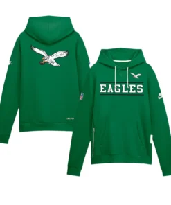 Philadelphia Eagles Nike Standard Issue Kelly Green Hoodie