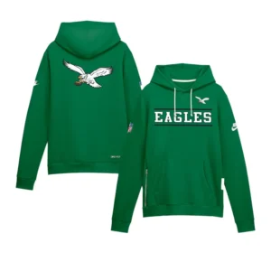 Philadelphia Eagles Nike Standard Issue Kelly Green Hoodie