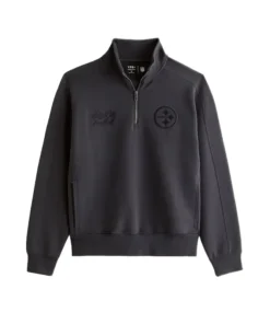 Pittsburgh Steelers Abercrombie & Fitch Half-Zip Sweatshirt