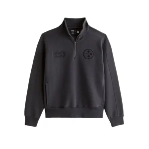 Pittsburgh Steelers Abercrombie & Fitch Half-Zip Sweatshirt