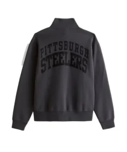 Alternative view of Pittsburgh Steelers Abercrombie & Fitch Half-Zip Sweatshirt