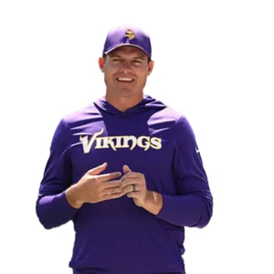 Preseason 2026 Kevin O’Connell Vikings Long Sleeve Hooded T-Shirt