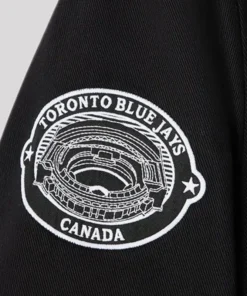 OVO x MLB 2026 Toronto Blue Jays Bomber Jacket - Image 4