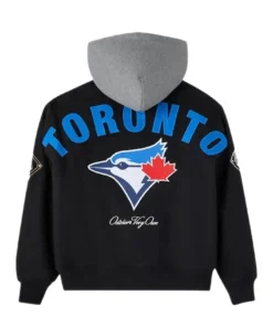 Alternative view of OVO x MLB 2026 Toronto Blue Jays Bomber Jacket