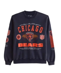Abercrombie 2026 Chicago Bears Crew Sweatshirt - Image 2