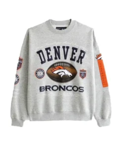 Abercrombie 2026 Denver Broncos Crew Sweatshirt